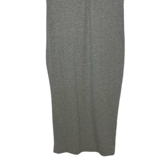 Ribbed Short Sleeve Midi Dress - Picture 6 of 9